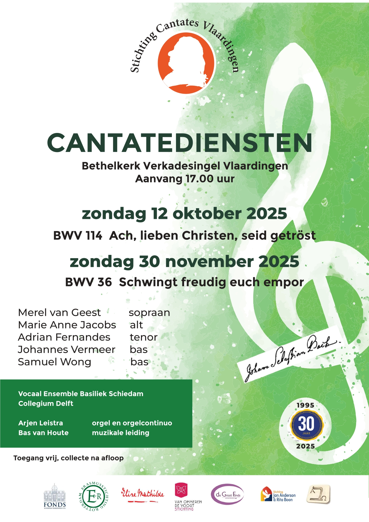 Cantates Vlaardingen najaar 2025