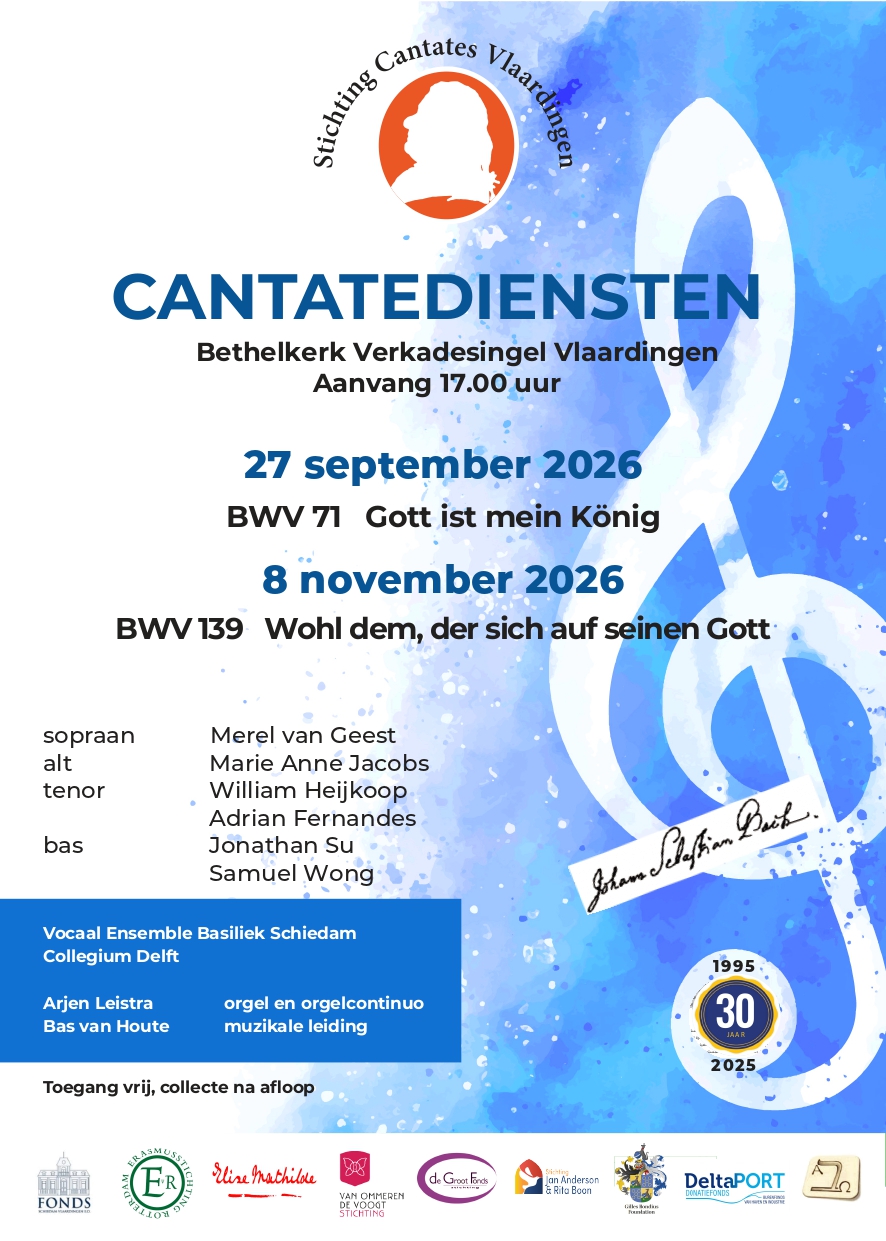 Cantates Vlaardingen najaar 2025